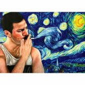 Daedalus Designs - Freddie Mercury Starry Night Canvas Art - Review