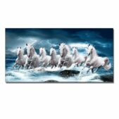 Daedalus Designs - Seven Running White Horse Canvas Art - Review