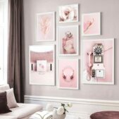 Daedalus Designs - Pink Perfume Flower Cafe Canvas Art - Review