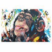 Daedalus Designs - Watercolor Monkey Canvas Art - Review