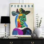 Daedalus Designs - Pablo Picasso Exhibition Poster Canvas Art | Portrait Of Dora Maar | Surrealism Wall Art | Girl Before A Mirror - Review