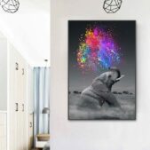 Daedalus Designs - Colorful Elephant Canvas Art - Review