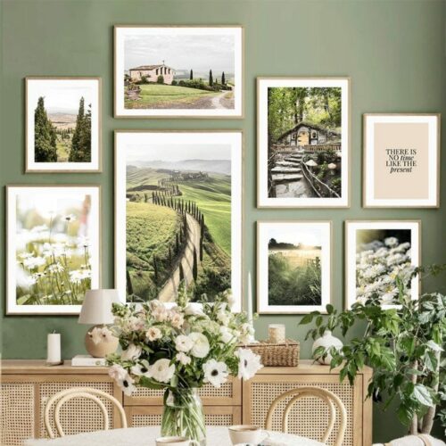 Daedalus Designs - Green Meadow Forest Gallery Wall Canvas Art - Review