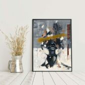 Daedalus Designs - African Figure Abstract Painting Canvas Art - Review