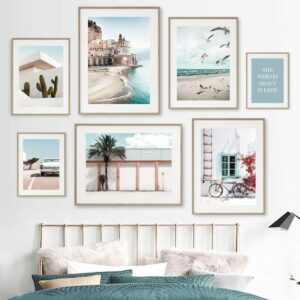 Daedalus Designs - Retro Car Beach Vacation Gallery Wall Canvas Art - Review
