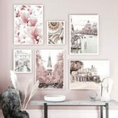 Daedalus Designs - Pink Magnolia Flower Venice Canvas Art - Review
