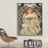Daedalus Designs - Reverie By Alphonse Mucha Canvas Art - Review
