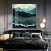 Daedalus Designs - Blue Indigo Mountains Canvas Art - Review