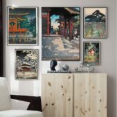 Daedalus Designs - Vintage Japanese Ukiyo-e Landscape Canvas Art - Review
