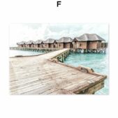 Daedalus Designs - Bora Bora Vacation Gallery Wall Canvas Art - Review