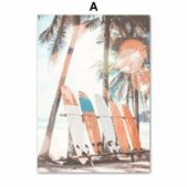 Daedalus Designs - Summer Palm Beach Gallery Wall Canvas Art - Review
