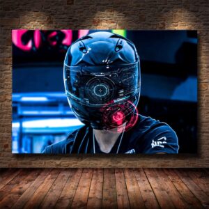 Daedalus Designs - Cyberpunks Futuristic Rider Helmet Art - Review