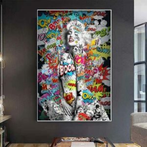 Daedalus Designs - Boom Graffiti Marilyn Monroe Canvas Art - Review