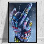 Daedalus Designs - Middle Finger Gesture Street Art - Review