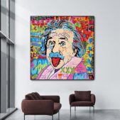 Daedalus Designs - Albert Einstein Graffiti Canvas Painting - Review