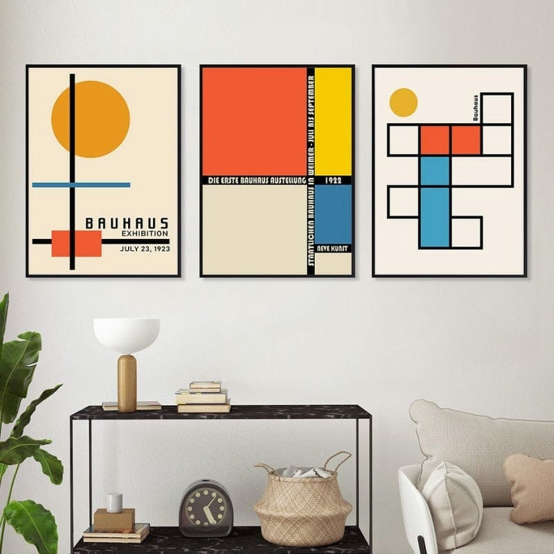 Daedalus Designs - Bauhaus Vintage Geometric Canvas Art - Review