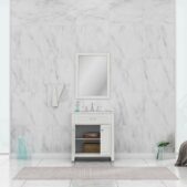 Daedalus Designs - Alya Bath Norwalk 30-inch Bathroom Vanity with Carrara Marble Top - Review