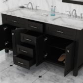 Daedalus Designs - Alya Bath Norwalk 60-inch Double Sink Bathroom Vanity with Carrara Marble Top - Review