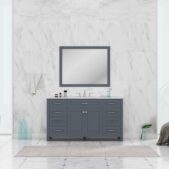 Daedalus Designs - Alya Bath Norwalk 60-inch Single Sink Bathroom Vanity with Carrara Marble Top - Review