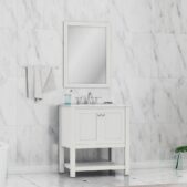Daedalus Designs - Alya Bath Wilmington 30-inch Bathroom Vanity with Carrara Marble Top - Review