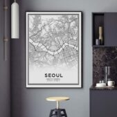 Daedalus Designs - Sareureuk Seoul Metro Map Canvas Art - Review