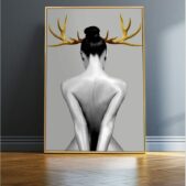Daedalus Designs - Nude Lady Antler Canvas Art - Review