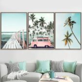Daedalus Designs - Remote Island Summer Vacation Gallery Wall Canvas Art - Review