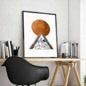 Daedalus Designs - Geometric Mountain Canvas Art - Review