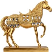 Daedalus Designs - Luxury Golden War Horse Sculpture - Review