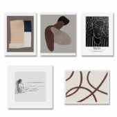 Daedalus Designs - Geometric European Figure Gallery Wall Canvas Art - Review