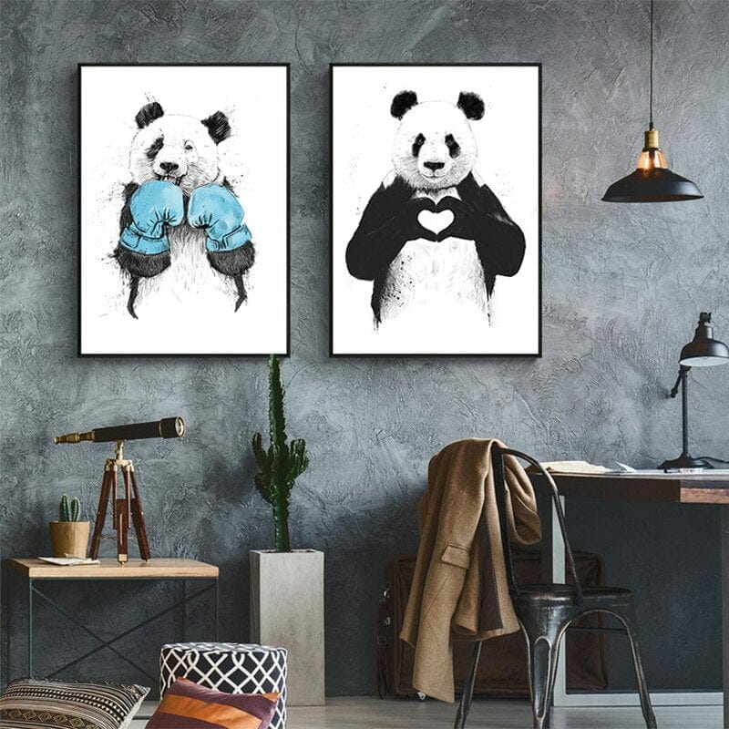 Daedalus Designs - Boxing Panda Canvas Art - Review