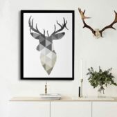 Daedalus Designs - Geometric Deer Faith Canvas Art - Review