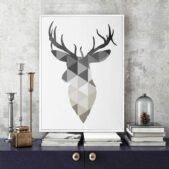 Daedalus Designs - Geometric Deer Faith Canvas Art - Review