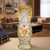 Daedalus Designs - European Luxury Golden Ceramic Flower Vase - Review