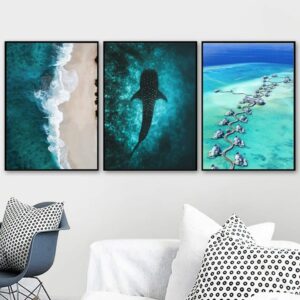 Daedalus Designs - Maldives Private Island Vacation Gallery Wall Canvas Art - Review