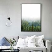 Daedalus Designs - Pine Forest Landscape Inspiring Quote Canvas Art - Review