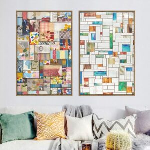 Daedalus Designs - Abstract Square Patterns Canvas Art - Review