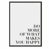 Daedalus Designs - Do More What Makes You Happy Canvas Art - Review