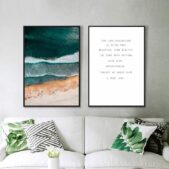 Daedalus Designs - Seashore Scene Inspiring Quote Canvas Art - Review