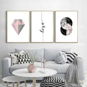 Daedalus Designs - Pink Diamond Love Canvas Art - Review
