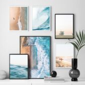 Daedalus Designs - Blue Sea Wave Beach Sky Canvas Art - Review