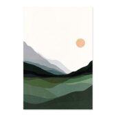 Daedalus Designs - Mountain Lake Landscape Painting Canvas Art - Review