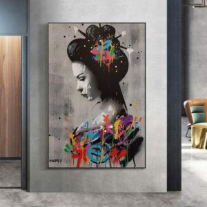 Daedalus Designs - Memoir of Geisha Graffiti Canvas Art - Review