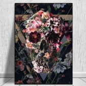 Daedalus Designs - Dark Flower Skull Canvas Art - Review