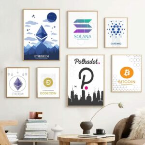 Daedalus Designs - Cryptocurrency Collection Canvas Art - Review