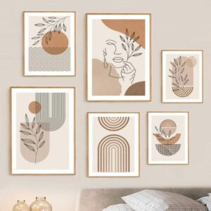 Daedalus Designs - Boho Line Plants Leaf Canvas Art - Review