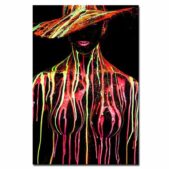 Daedalus Designs - Graffiti Half Naked Sexy Lady Canvas Art - Review
