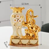 Daedalus Designs - Golden Elephant Ceramic Vase - Review