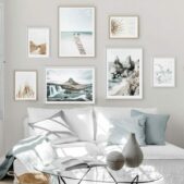 Daedalus Designs - Dolomites Beach Reeds Dandelion Gallery Wall Canvas Art - Review