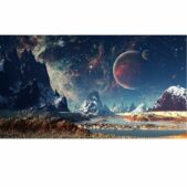 Daedalus Designs - Universe Stars Planets Landscape Canvas Art - Review